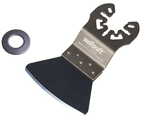 wolfcraft 3991000 Spatule rigide pour Scie multifonction argent