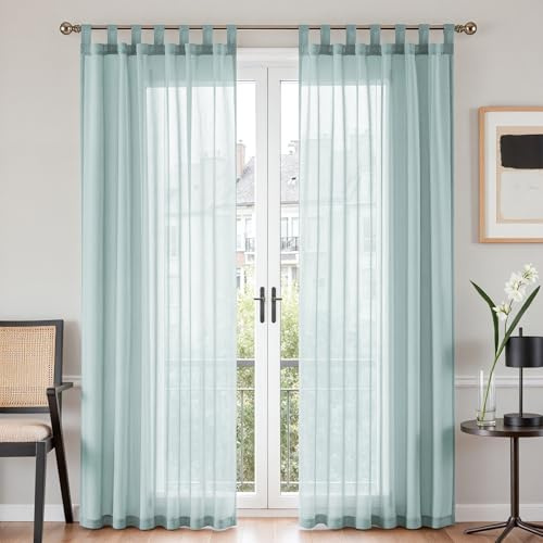 TOPICK, TLS, Polyester, Blau, 140 x 225 cm voile