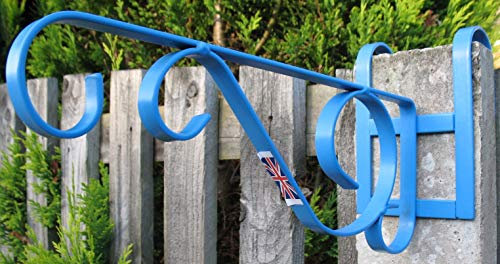 Concrete Fence Post Bracket Blue - Fits 4 wide Posts (Please measure your fence post before ordering)