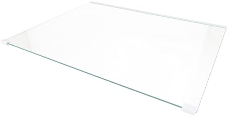 sparefixd Per Smeg, ripiano in vetro, frigorifero, congelatore, refrigerazione, 46 cm x 36 cm