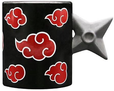 NARUTO SHIPPUDEN - Mug 3D handle - Shuriken Akatsuki