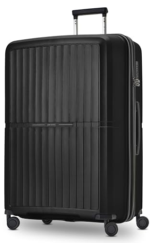 Pactastic Ultraleicht Hartschalen Check-in Koffer | Großer XL Trolley 50 x 32 x 76 cm | von 101 Liter auf 110 Liter erweiterbar nur 4,3 kg, Polypropylen | 4 Rollen & TSA (Collection 01+)