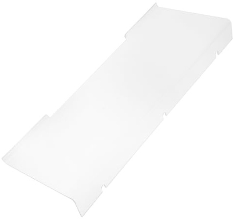 HEALSOPTHY Soporte Teclado Pc Acrílico Transparente Portátil Elevador Escritorio para Organización Mecánicos Diseño Moderno Fácil Instalación para Oficina