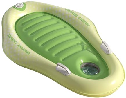Tavola Da Surf Gonfiabile - Bambini Gonfiabili Ispessiti, Tavolaa Da Surrf Antiscivolo, Giocattoli Da Nuoto Portatili Ergonomici, Feste Sui Lettini | Tavola Da Surf Gonfiabile A Pressa Verde Chiaro Ve