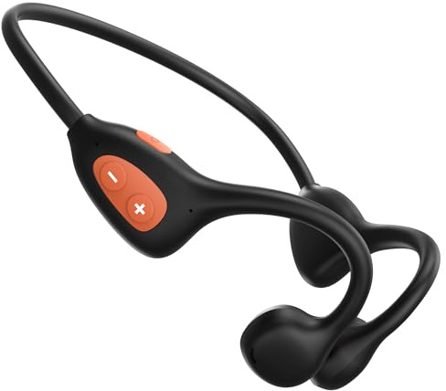 Auriculares Bluetooth 6.1 de Oído Abierto (Open Ear), Auriculares Deportivos de Cuello con ENC para Llamadas Nítidas, Ultraligeros 28 g,Hasta 16 Horas,IPX7 para Running,Ciclismo,Senderismo y Gimnasio