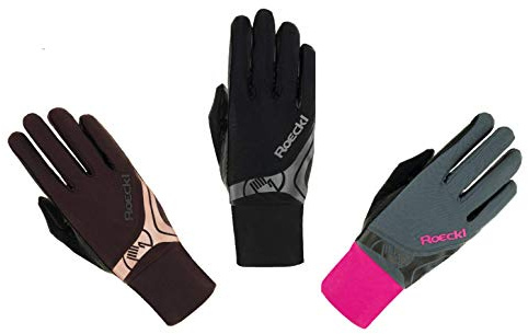 Roeckl MELBOURNE - Guantes de equitación, gris, 6