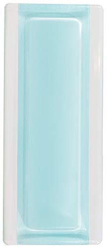 FUCHS Du vrai verre BM beu clair 19x8x1 cm Profil des briques de verre, Profil final pour les briques de verre