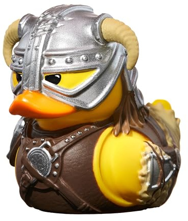 TUBBZ Mini Dovakhiin Collectible Vinyl Rubber Duck Figure - Official Skyrim Merchandise - Fantasy PC & Video Games