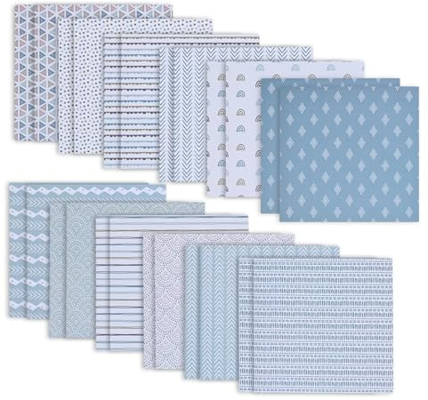 Set De 24 Hojas Papeles Para Scrapbooking,6x6 Papel Decoupage,Bullet Journal Scrapbooking Materiales,Colores Pastel,Papel Craft,Ideal Para Scrapbooking