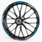 Felgenrandaufkleber RS - Komplettset für 15 16 17 18 19 - Farbe & Design wählbar - Hellblau, Design 2