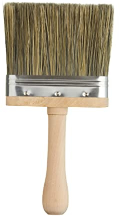 Brocha Profesional ProDec de 4 Pulgadas para Limpiar y Preparar Superficies para Pintar Ideal para Superficies Curvas y moldeadas, incluidos zócalos y arquitrabes, 4 100mm