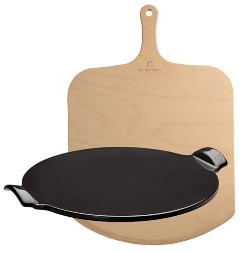 Emile Henry 2-Piece Pizza Set | Charcoal