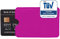 AntiSpyShop RFID Schutzhülle, TÜV geprüft, NFC Blocker - Kreditkarte, Bank EC Karte, Krankenkassenkarte (Pink)
