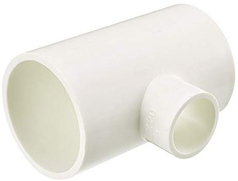 40 mm x 40 mm x 20 mm T reductor de deslizamiento, manguera de PVC, conector en forma de T, conector 2 unidades