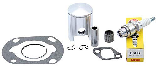 1-Ring Tuning Kolben Set kompatibel mit Hercules Prima M 2 3 4 5 Optima Jogging HR Sachs 504 505 Dichtungen Nadellager Nadelkäfig Zündkerze B6HS