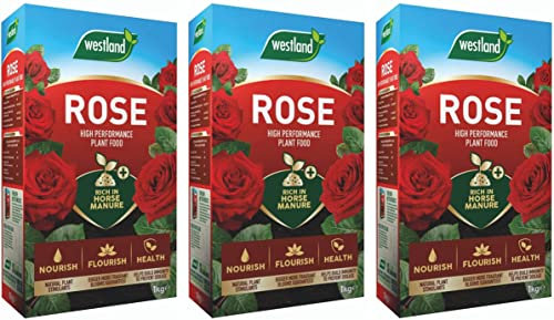 Wolvercroft Garden Centre Westland Rose High Performance Plant Food (1kg) x 3