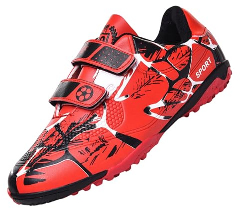 Générique Chaussures de Football Garçons Filles Baskets de Football Enfants Chaussures D'entraînement Antidérapantes pour L'extérieur Unisexes 28-38