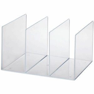 Maul Katalogsammler Acryl 3 Fächer transparent