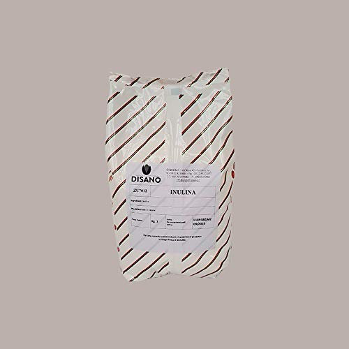 LUCGEL Srl 1 Kg Sacchetto Fibra Inulina Polvere Alimentare Dolci Gelato Inulin Food Fiber Bag