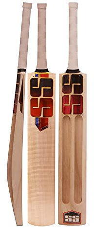 SS Soft PRO Player, Mazza da Cricket Unisex-Adult, Beige, Manico Corto