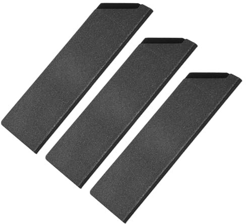 M METERXITY 3-Pz Coperture per Coltelli, 7 Custodie Universali per Coltelli da Cucina in ABS, Resistenti All'Usura, Foderati, per Coltelli da Cucina Domestici/Coltelli da Pane[Nero]