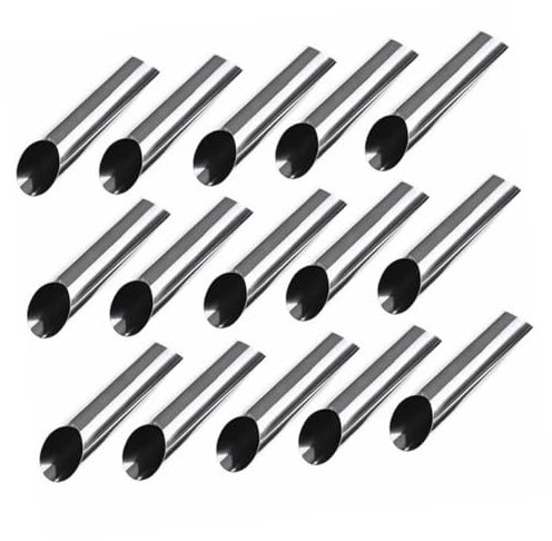 Cabilock Moules À En Acier Inoxydable Moules À Croissants Tube Creux Pour La Cuisson Du Récipient Pour Le Levain Outil De Cuisson Du