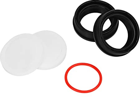 Adfaga Juego de sellos de aceite para horquilla delantera de suspensión de bicicleta de montaña, kit de protección de tubo interior de 34 mm de primera calidad para mantenimiento y