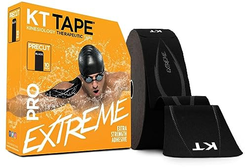 KT Tape Pro Standard Jumbo Precut Extreme Black