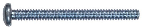 Hillman 92098 6-32-Inch x 2-Inch Pan Head Phillips Machine Screw, 100-Pack,Zinc,2 inches