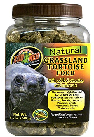 Zoo Med Natural Grassland Tortoise Food 241g, Futterpellets für Landschildkröten