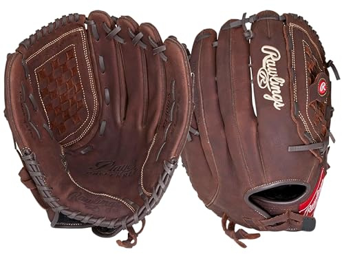 Rawlings | Spielerbevorzugter Handschuh | Softball | Rechtshänder | 35,6 cm – Korbgeflecht