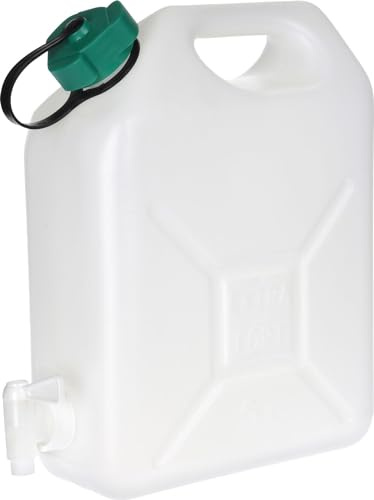 Vattenbehållare 5 liter med utloppskran camping vattenbehållare dricksvatten