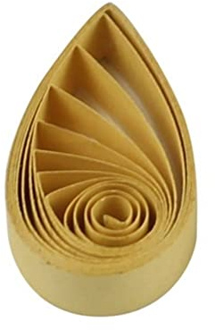 ODETOJOY Quilling pappersremsor 10 mm röd svart gul rosa grön lila vit för hantverk stjärna origami papper quilling tillbehör remsa 1 cm – 120 st, 54 cm (kamel)
