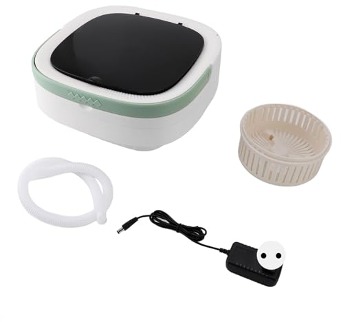 Lavatrice Portatile da 12 Litri, Mini Lavatrice Multifunzione Mini Lavatrice Pieghevole e Asciugatrice per Centrifuga Pulizia Profonda di Biancheria Intima, Vestiti per (Spina