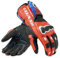 Revit Quantum 3 Gloves Racing Guanti da motociclista sportivi in pelle, M