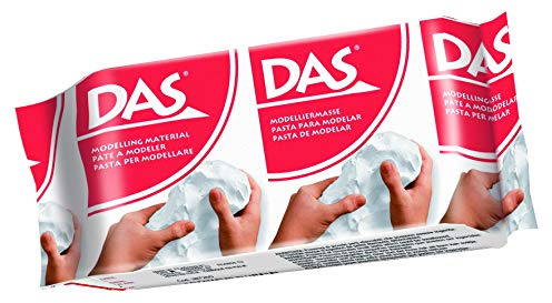 DAS F387200 DAS modelleringsmassa, vit, 150 g