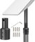 ELFCULB Starlink Rohradapter,für Starlink Dish V2 Rohradapter, Montage-Set geeignet für TV Masten Satellitenmast,Gilt für Rohrdurchmesser innerhalb von 5,08 cm