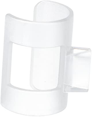 GALPADA White Pvc Flute Mouthpiece for Beginners Students Universal Flute Accessory Improve Skills Safe to Use Musical Instrument Aid Practice