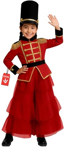 Morph Nutcracker Costume Girls, Nutcracker Kids Costume, Ringmaster Costumes Kid Girls, World Book Day Costumes, 10-12 Years