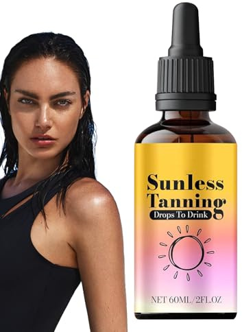 abbronzanti senza sole - Abbronzatura orale bevibile da 60 ml, formula nutriente per la pelle | Protezione della del sole per tutti i tipi di pelle Uso quotidiano quotidiano, asp