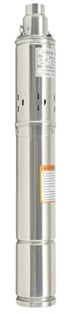 Bomba De Pozo Profundo 250 W Y 3 Pulgadas, Tornillo, Agua Sumergible Acero Inoxidable, Compatible Con Arena, 1600 L/h Drenaje De Alta Eficiencia