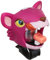 XLC Kinder Fahrradklingel Glocke Crazy Stuff Chesire Cat, Mehrfarbig, 5.5 x 5.5 x 4 cm