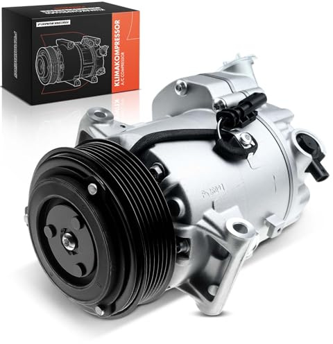 Frankberg Compressore dell'aria condizionata con frizione Compatibile con Astra J P10 Zafira Tourer C P12 Meriva B MPV S10 Zafira/Zafira Family B A05 13414018, compreso l'olio preconfezionato
