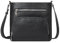 CLUCI Damen Umhängetasche Weiche Vegane Lederhandtaschen Vintage Designer Multi Taschen Reise Schultertasche Schwarz