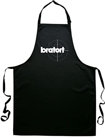 tradercat grillschürze für männer, grillschürze für männer lustig aus Baumwolle, die perfekte grill schürze für papa als vatertagsgeschenk grillschürze (Bratort)