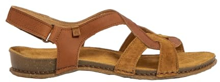El Naturalista PANGLAO, Bailarinas con Tiras para Mujer, Marrón Toffee, 6 UK