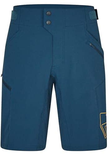 Ziener Herren NONUS X-Function Fahrrad-Shorts mit Innenhose - Mountainbike/Outdoor/Freizeit - atmungsaktiv,schnelltrocknend,gepolstert, hale Navy, 50