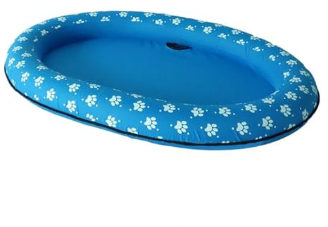 Piscina per cani – Gonfiabile per cani | Galleggiante gonfiabile per cani e cuccioli | Moderno grande galleggiante per cani e gatti