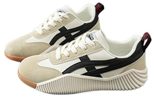 Zapatillas De Florance para Mujer, Zapatillas De Florance Milan Vintage Informales (Black,43)
