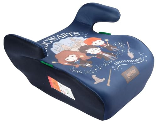 Tataway Elevador Infantil Pan Harry Potter Blue, 126-150 Cm, I-Sizer 129, Asiento De Coche Infantil Seguro Y Cómodo, Diseño Original De Harry Potter, Idea De Regalo Para Un Fan